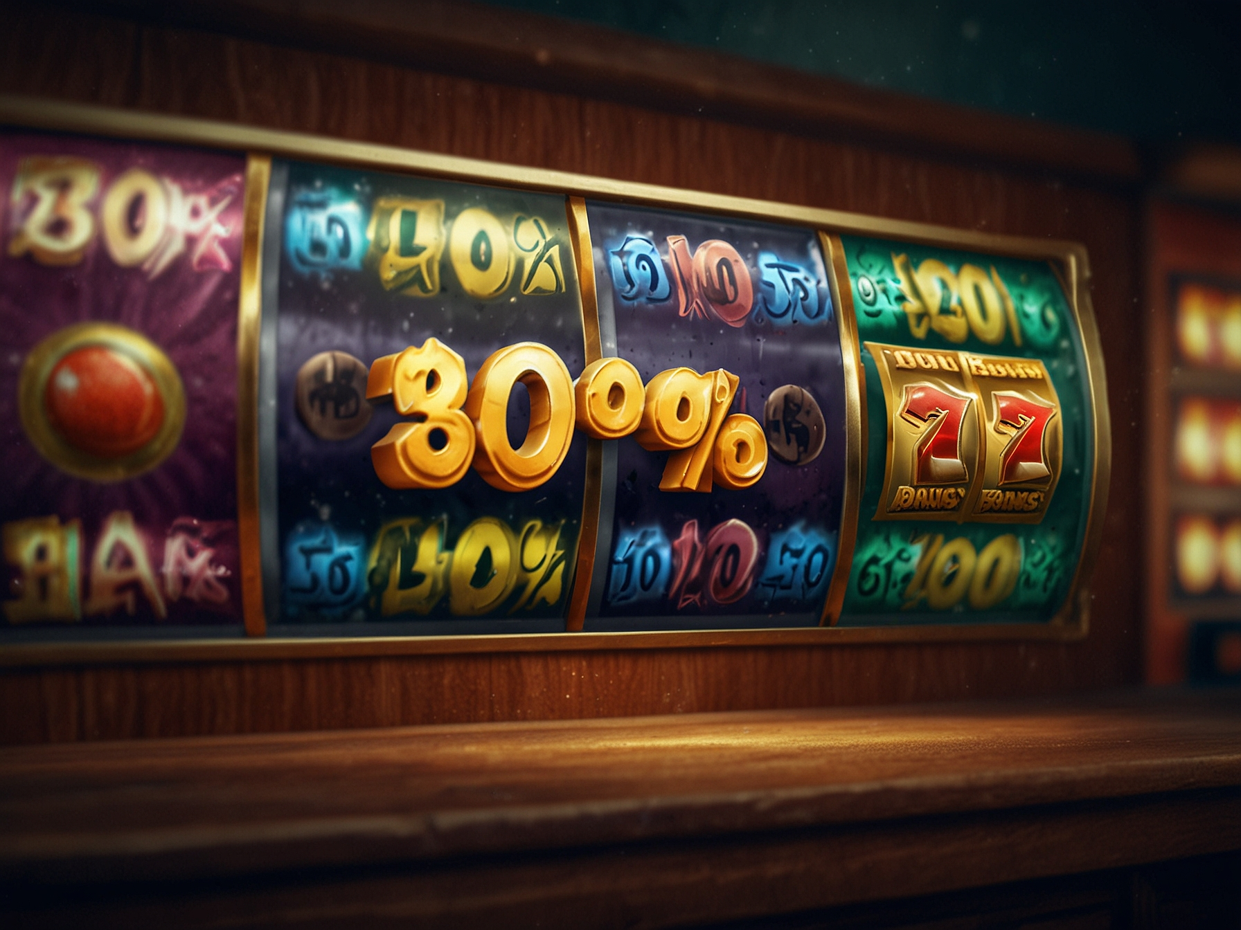 Promotional bonus visual